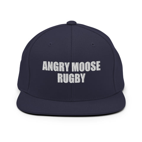 Angry Moose Rugby Snapback Hat