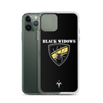 Black Widows Women's Rugby Clear Case for iPhone®