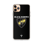 Black Widows Women's Rugby Clear Case for iPhone®