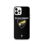 Black Widows Women's Rugby Clear Case for iPhone®