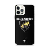 Black Widows Women's Rugby Clear Case for iPhone®