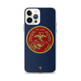 West Coast Marine Rugby Clear Case for iPhone®