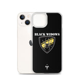 Black Widows Women's Rugby Clear Case for iPhone®