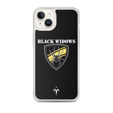 Black Widows Women's Rugby Clear Case for iPhone®