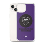 Sewanee Purple Haze Women’s Rugby Clear Case for iPhone®