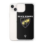 Black Widows Women's Rugby Clear Case for iPhone®