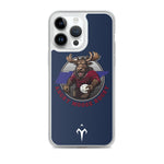 Angry Moose Rugby Clear Case for iPhone®