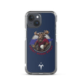 Angry Moose Rugby Clear Case for iPhone®