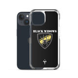 Black Widows Women's Rugby Clear Case for iPhone®