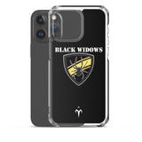 Black Widows Women's Rugby Clear Case for iPhone®