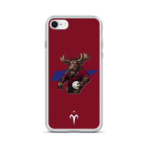 Angry Moose Rugby Clear Case for iPhone®