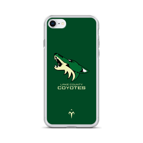 Lake County Coyotes Rugby Clear Case for iPhone®