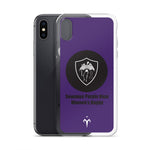 Sewanee Purple Haze Women’s Rugby Clear Case for iPhone®