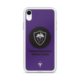 Sewanee Purple Haze Women’s Rugby Clear Case for iPhone®