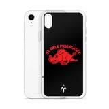 Saint Paul Pigs Rugby Clear Case for iPhone®