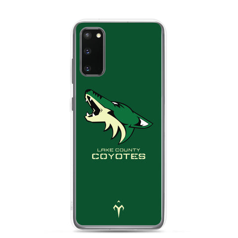 Lake County Coyotes Rugby Clear Case for Samsung®