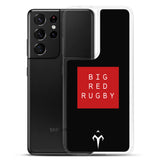Big Red Rugby Clear Case for Samsung®