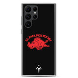 Saint Paul Pigs Rugby Clear Case for Samsung®