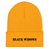 Black Widows Women's Rugby Cuffed Beanie