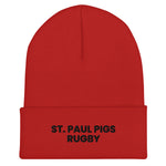 Saint Paul Pigs Rugby Cuffed Beanie