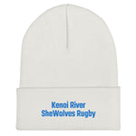 Kenai River SheWolves Rugby Team Cuffed Beanie