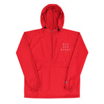 Big Red Rugby Embroidered Champion Packable Jacket