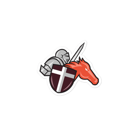 Brother Rice Crusaders Rugby Bubble-free stickers