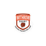 Withrow Rugby Bubble-free stickers