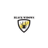 Black Widows Women's Rugby Bubble-free stickers