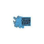 Louisville Crash Rugby Bubble-free stickers