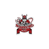 Indiana County Warrior Rugby Bubble-free stickers