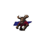 Angry Moose Rugby Bubble-free stickers