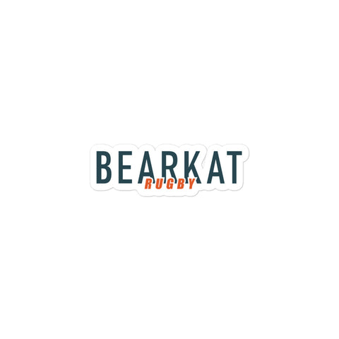 Bearkat Rugby Bubble-free stickers