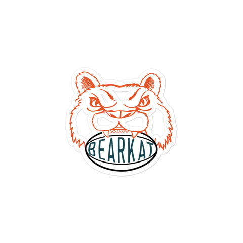 Bearkat Rugby Bubble-free stickers