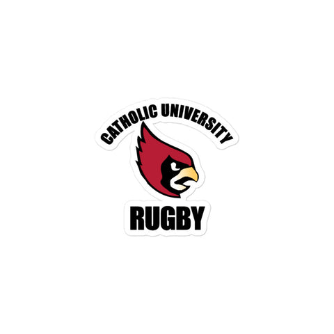 Catholic University Men’s Rugby Bubble-free stickers