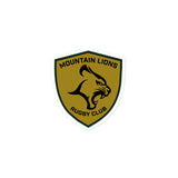 Mountain Lions Rugby Club Bubble-free stickers