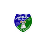 Liberty Rugby Club Bubble-free stickers