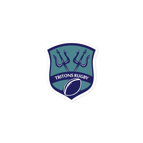 Eckerd Tritons Rugby Bubble-free stickers