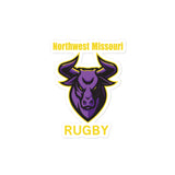 Northwest Missouri Rugby Bubble-free stickers