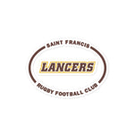 St. Francis Rugby Bubble-free stickers