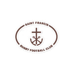 St. Francis Rugby Bubble-free stickers