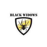 Black Widows Women's Rugby Bubble-free stickers