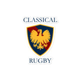 Cincinnati Classical Academy Rugby Bubble-free stickers