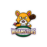Marysville Whamsters Rugby Club Bubble-free stickers