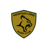 Mountain Lions Rugby Club Bubble-free stickers