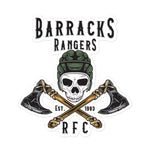 Barracks Rangers RFC Bubble-free stickers