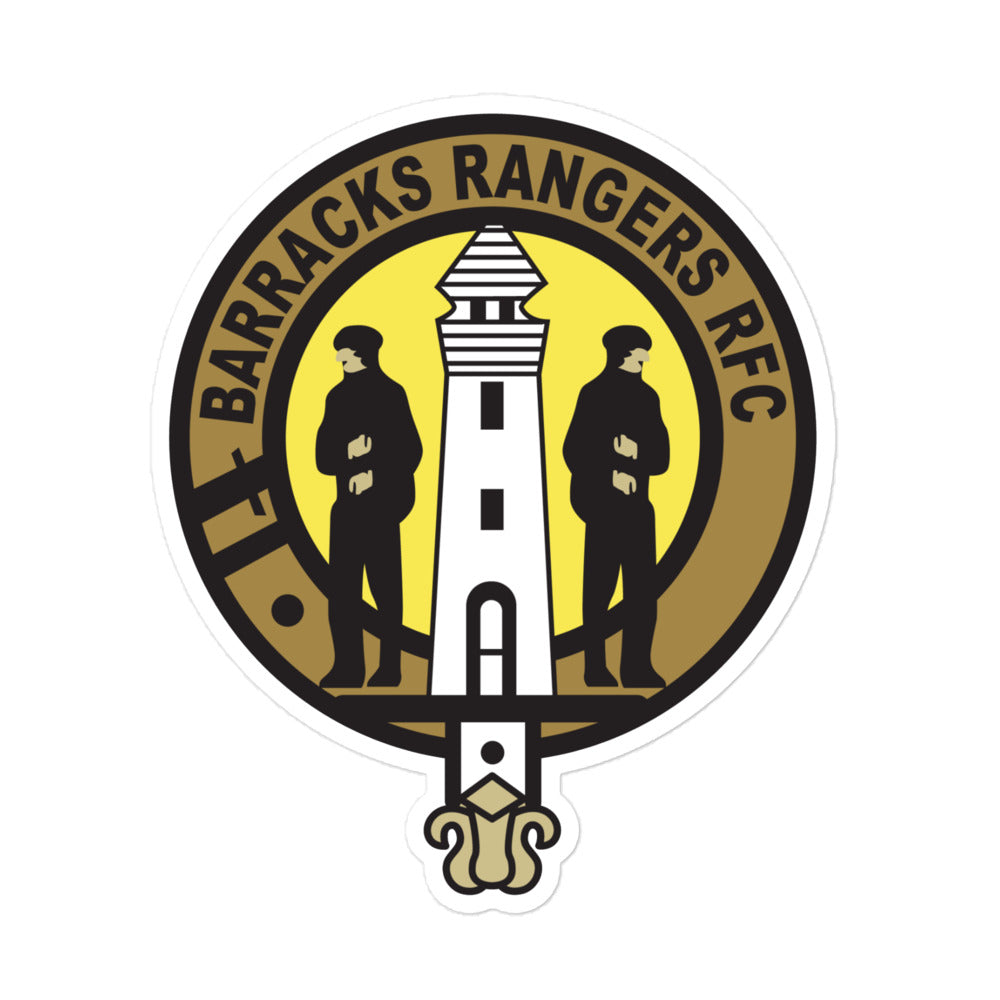 Barracks Rangers RFC Bubble-free stickers – Tytan Rugby
