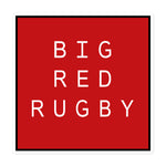 Big Red Rugby Bubble-free stickers