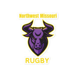 Northwest Missouri Rugby Bubble-free stickers