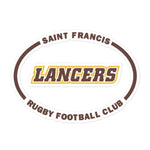 St. Francis Rugby Bubble-free stickers